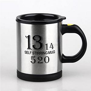 400mil Black Love Self Stirring Mug