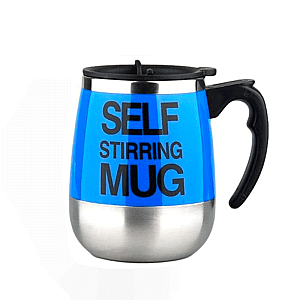 400 mil Blue Self Stirring Mug