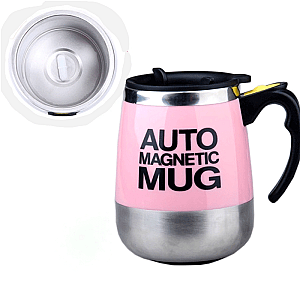 400mil Pink Auto Magnet Cup