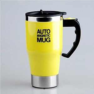 400 mil Yellow Auto Magnet Cup