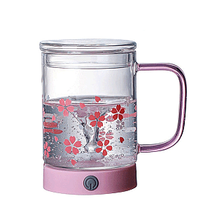 350 mil Pink Self Stirring Mug