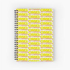 OMG what's happening Ava Max Spiral Notebook