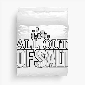 Ava max salt Duvet Cover