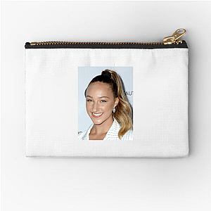 Height? Sure. Heart? Bigger. Ava Michelle Zipper Pouches