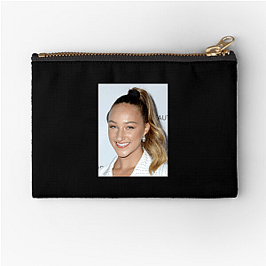 Height? Sure. Heart? Bigger. Ava Michelle Zipper Pouches