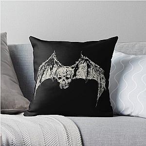 Bat Skull Throw Pillow RB3010