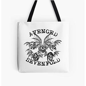 avenged sevenfold avenged sevenfold All Over Print Tote Bag RB3010