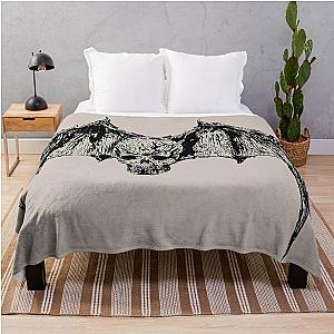 Classic Bats Skull Throw Blanket RB3010