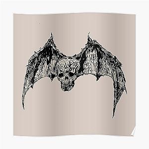 Classic Bats Skull Poster RB3010