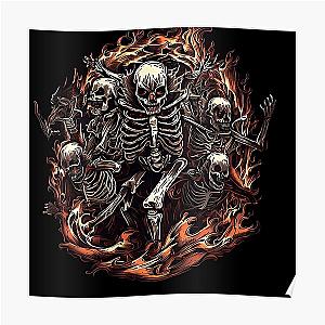 Avenged Sevenfold Skeletons Artwork Poster RB0208