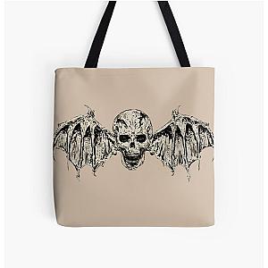 Avenged Sevenfold Life is But a Dream Artwork Logo All Over Print Tote Bag RB0208