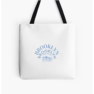 The Avett Brothers  I and You Blue All Over Print Tote Bag
