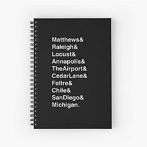 Avett Brothers Graphic Shirts For Women & Men Vintage Graphic Kids Summer Trendy Shirts Spiral Notebook