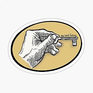 No Hard Feelings The Avett Brothers Lyric Art Sticker
