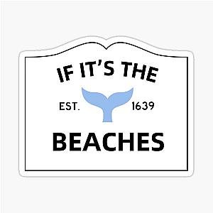 The Avett Brothers - Beaches Sticker