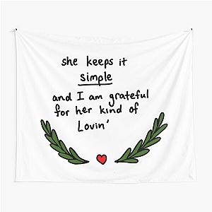 Fan Art of January Wedding Tapestry by The Avett Brothers