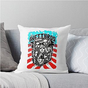 a girl Avett Brothers Throw Pillow