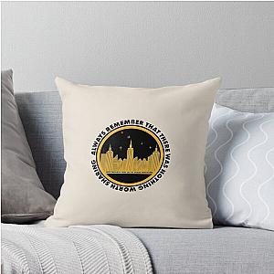 Murder in the City Avett Brothers Lyrics Throw Pillow