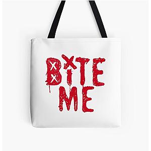 Bite Me Avril Lavigne All Over Print Tote Bag