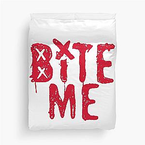 Vintage Bite Me Avril Lavigne Duvet Cover