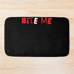 BITE ME! AVRIL LAVIGNE  Classic T-Shirt Bath Mat