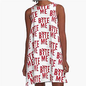 Avril Lavigne Bite Me-Sk8er Boi Classic  A-Line Dress