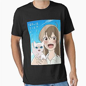 A whisker away Happy Sasaki & Taro Classic Essential Tee