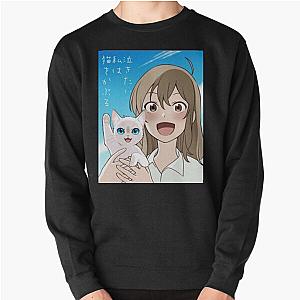 A Whisker Away Happy Sasaki & Taro Fanart Classic Pullover Sweatshirt