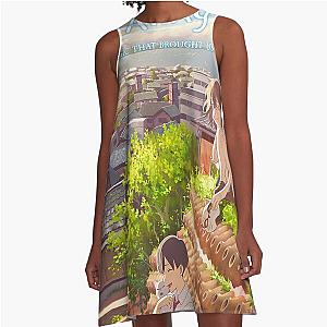 A Whisker Away Poster A Line Dress