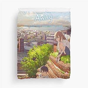 A Whisker Away Poster Duvet Cover