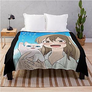 A Whisker Away Happy Sasaki Taro fanart Classic Throw Blanket