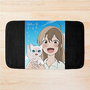 A Whisker Away Happy Sasaki Fanart Classic Bath Mat