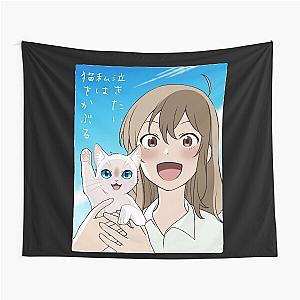 A Whisker Away Happy Sasaki & Taro fanart Classic Tapestry