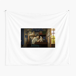 Heart Stuck in Whiskers A Whisker Away Tapestries