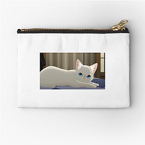 She Chose the Cat First A Whisker Away Zipper Pouches