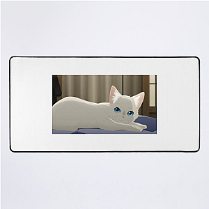 She Chose the Cat First A Whisker Away Mouse Pads