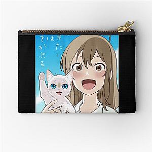A Whisker Away Happy Sasaki & Taro Fanart Classic Zipper Pouch
