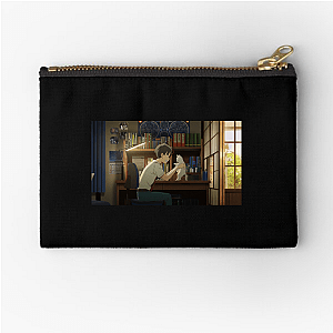 Heart Stuck in Whiskers A Whisker Away Zipper Pouches