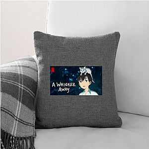 Whisker Away, Heart Stays A Whisker Away Pillows Cover