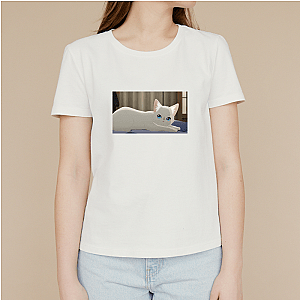 She Chose the Cat First A Whisker Away T-Shirts