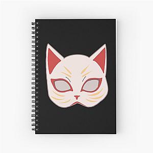 Cat Mask Spiral Notebook