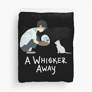 Cat and Ball Whiskey Art Anime Gift for Fans Duvet Cover