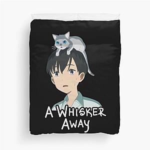 Cute Cat Whiskey Anime Art Duvet Cover Gift for Fans