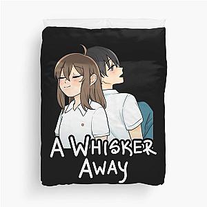 Boy and Girl Whiskey Anime Gift Duvet Cover for Fans