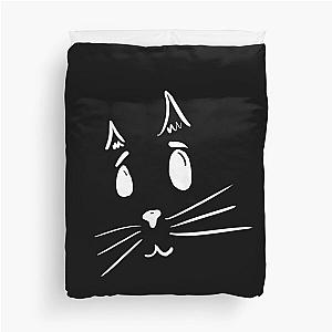 Cat Face Time Duvet Cover