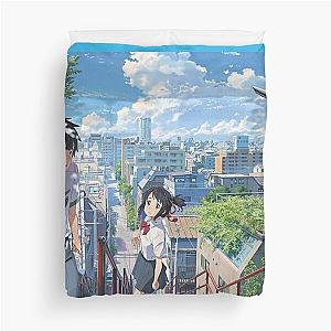 Kimi No Na Wa Inspired Anime Masterpiece Duvet Cover