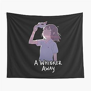 Drawing girl Whiskey A  art away anime gift for fans Tapestry