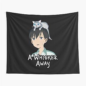 Cute cat Whiskey A  art away anime gift for fans Tapestry