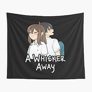 Boy and Girl Whiskey A  art away anime gift for fans Tapestry