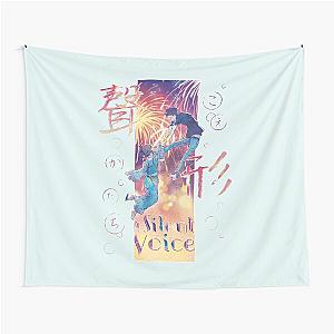 Koe no katachi typo poster Tapestry